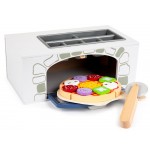 Cuptor Pizza pentru copii din lemn - Set de jucarie cu ingrediente incluse Cuptor Pizza pentru copii din lemn - Set de jucarie cu ingrediente incluse